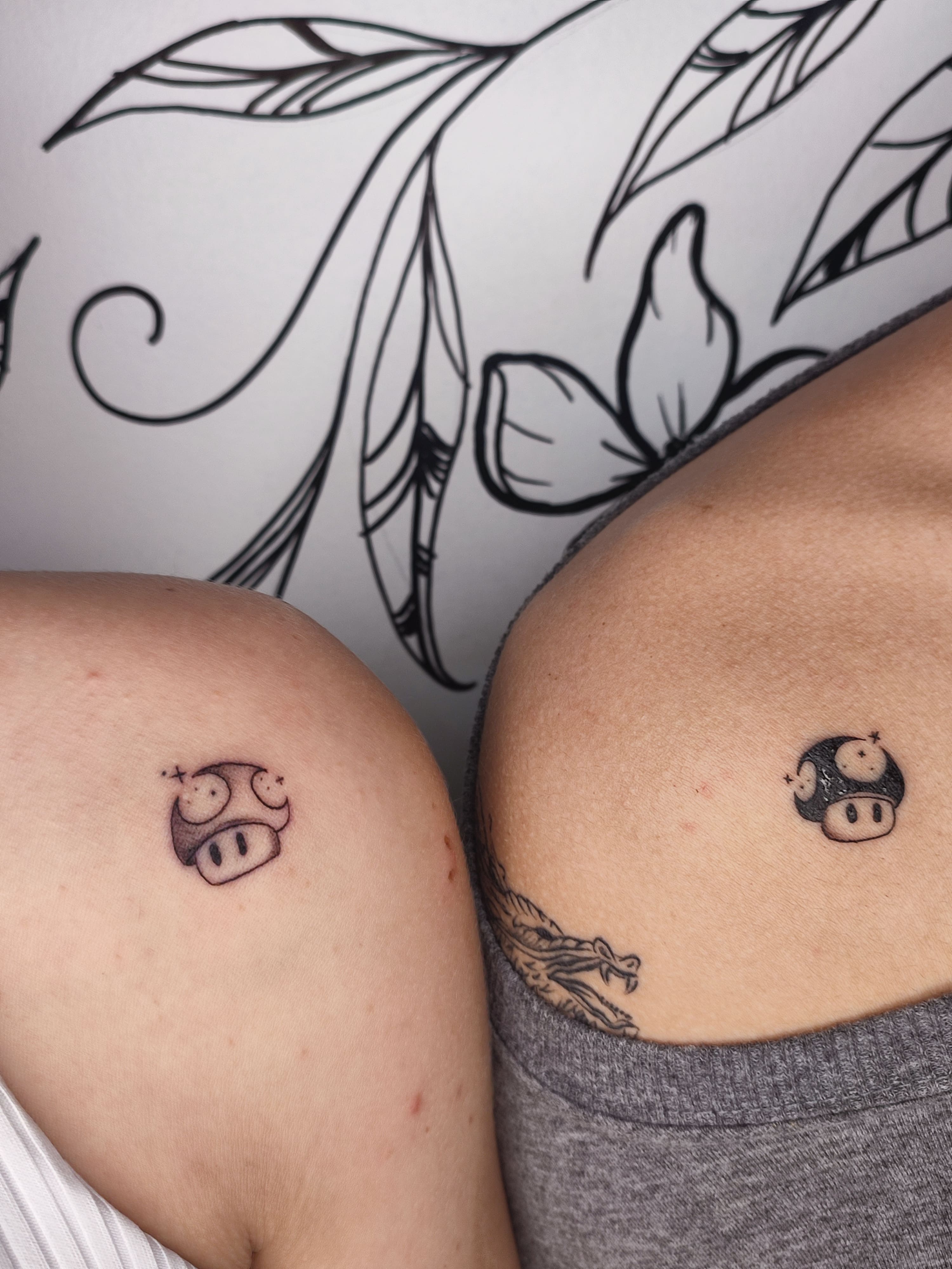 Tatuagem para fazer com a amiga de duas vidas do marios brows