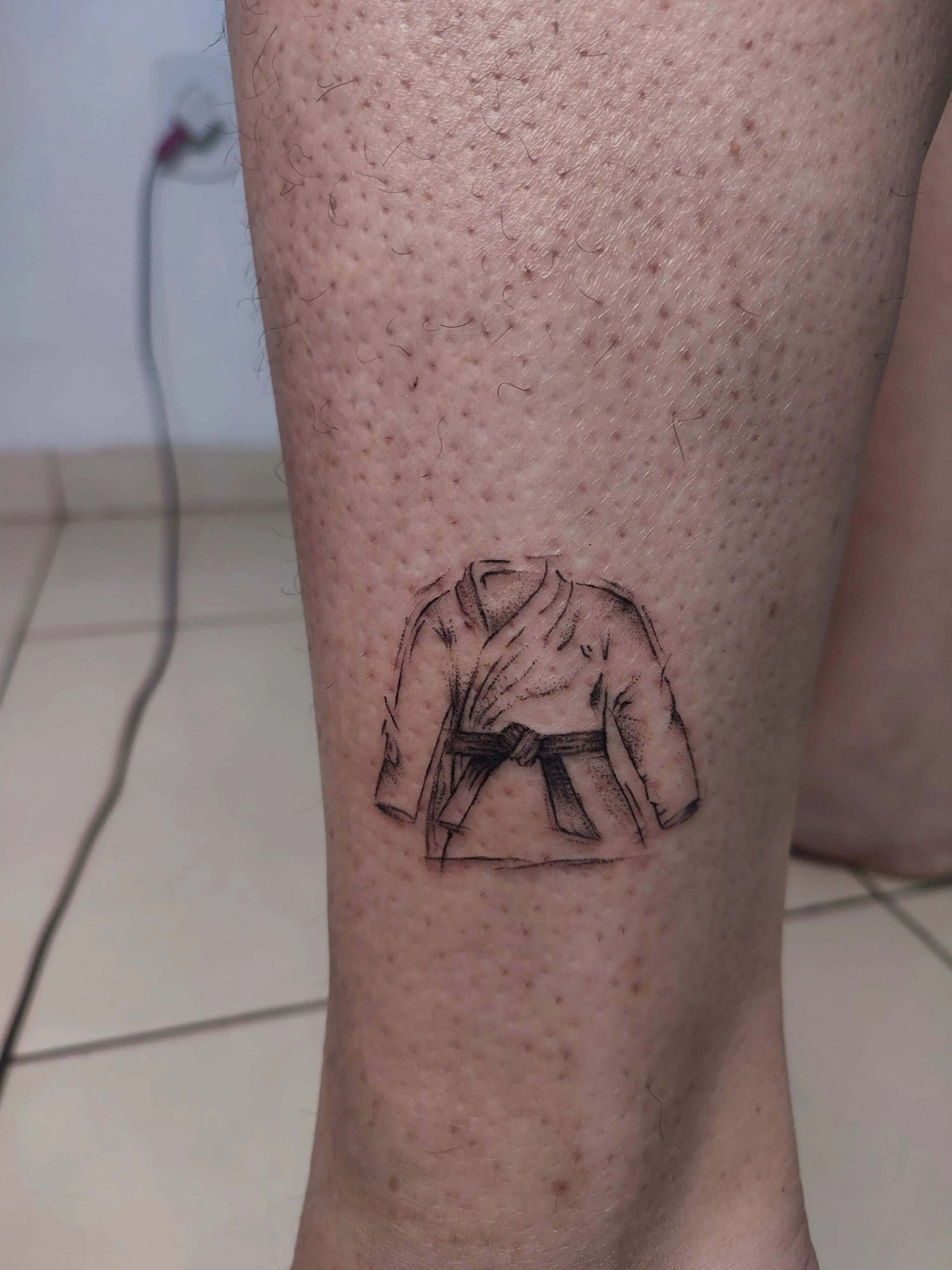 Tatuagem de uma kimono